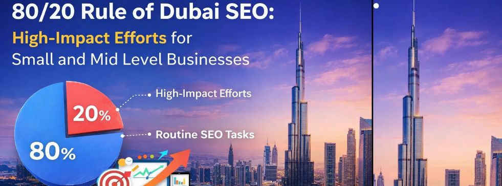 80/20 Rule of Dubai SEO: High-Impact Efforts for Small and Mid Level Businesses