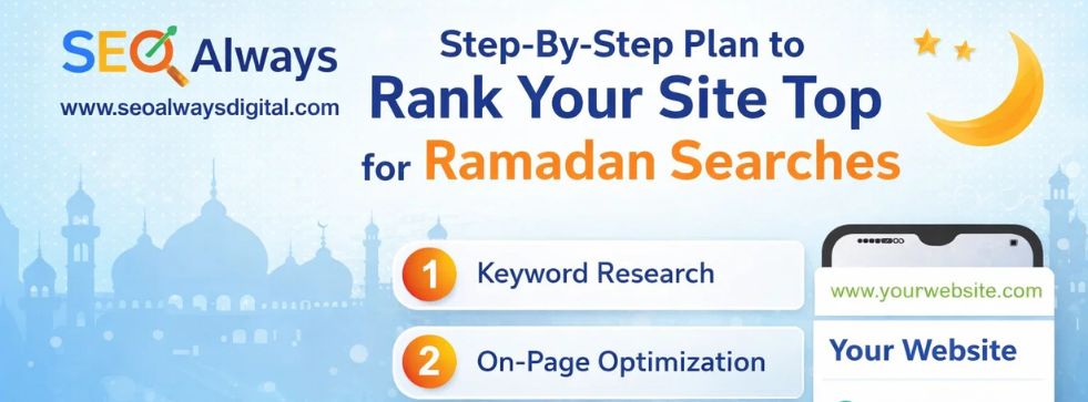 Step-By-Step Plan to Rank Your Site Top for Ramadan Searches